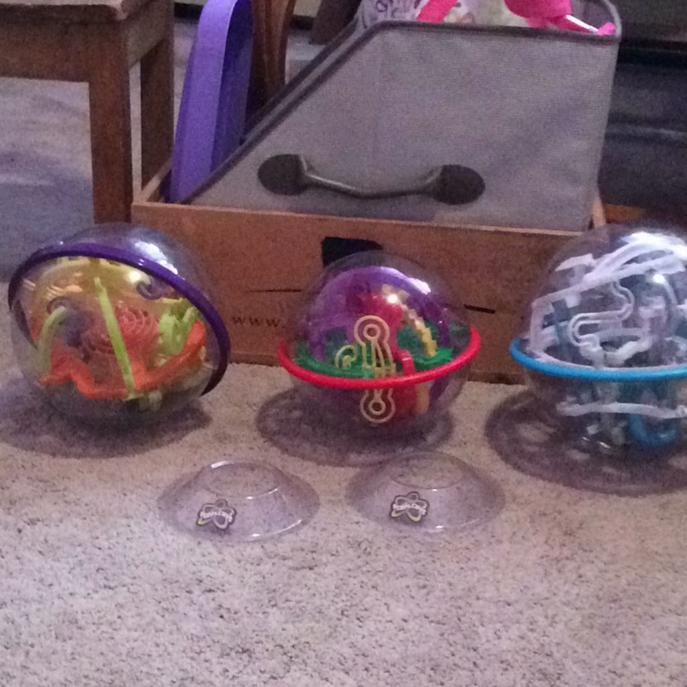 3 perplexus brain balls